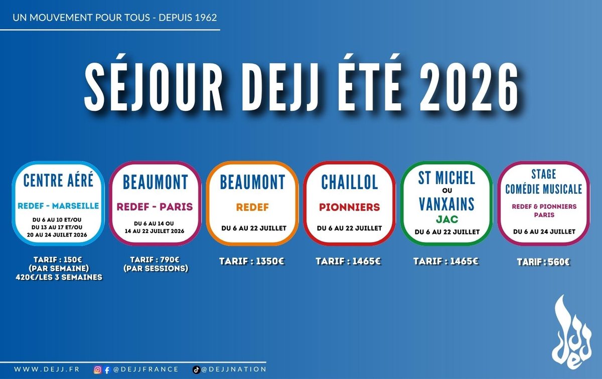 Banniere DEJJ - Département Éducatif de la Jeunesse Juive